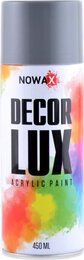 Краска аэрозольная Nowax Decor Lux RAL 7000 Серый, 450 мл
