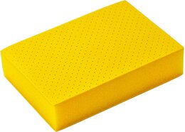 Комбинированная губка с замшей Doctor Wax DW8636