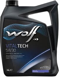 Моторное масло Wolf Vitaltech 5W-30, 4 л