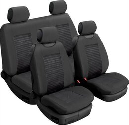 Авточехлы универсальные Comfort (комплект) черный без подголовников Beltex 52210