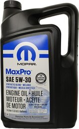 Моторное масло Mopar MaxPro SAE 5W-30, 5 л