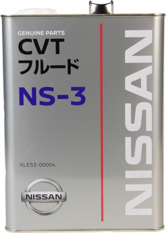 Жидкость для АКПП Nissan CVT Fluid NS-3, 4 л - Фото 1 Жидкость для АКПП Nissan CVT Fluid NS-3, 4 л - Фото 1
