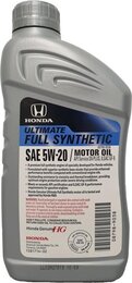 Моторное масло Honda Ultimate Full Synthetic 5W-20 GF-6, 0,946 л - Фото 2