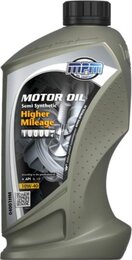 Полусинтетическое моторное масло MPM Motor Oil Semi Synthetic Higher Mileage 10W-40, 1 л, 1 л