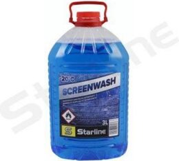 Жидкость омывателя стекла, зимняя, -20°C Starline NASW20-3PET, 3 л