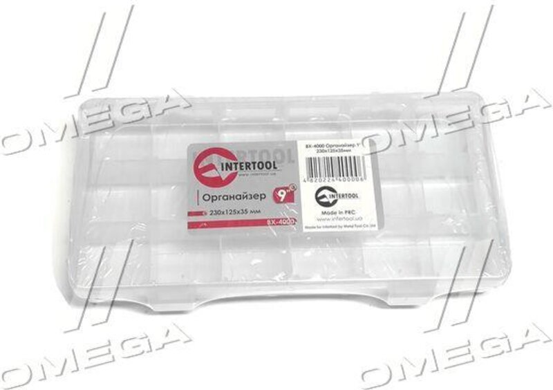 Органайзер 9" 230*125*35мм (INTERTOOL) BX-4000 - Фото 1