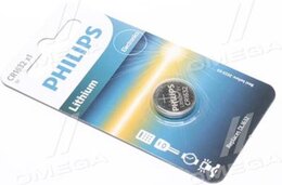 Батарейка CR1632 - 3.0V coin 1-blister (16.0x 3.2) - Lithium Philips CR1632/00B