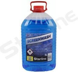 Жидкость омывателя стекла, зимняя, -20°C Starline NASW20-5PET, 5 л