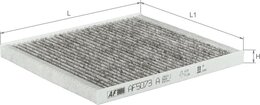 Фильтр салона с активированным углем Alpha Filter AF5073A