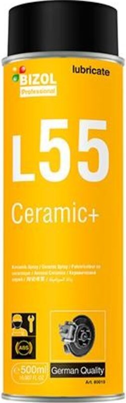 Керамическая смазка Bizol Ceramic+ L55, 0,5 л, 0,5 л - Фото 1