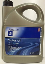 Масло моторное General Motors Dexos 2 5W-30, 5 л (OPEL 1942003, SAAB 1942003, GM 1942003, DAEWOO 194 - Фото 5