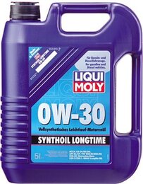 Моторное масло Liqui Moly Synthoil Longtime 0W-30, 5 л, 5 л - Фото 3