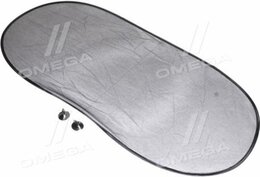 Шторка на заднее стекло (овал) 100х50 см <ДК> Дорожная Карта DK-002S1050