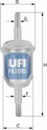 Топливный фильтр UFI 31.012.00