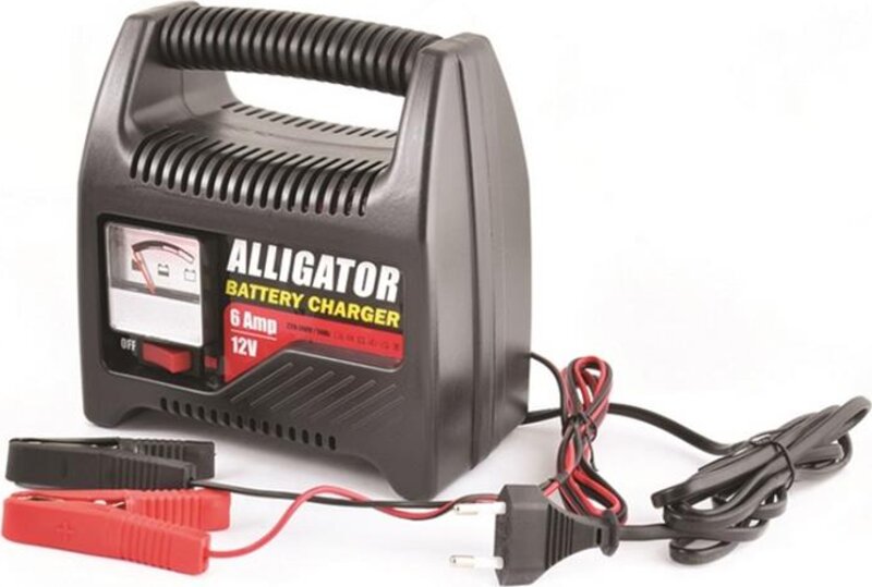 Зарядний пристрій АКБ/6А, 12V, (10шт./уп.) Alligator AC803 - Фото 1