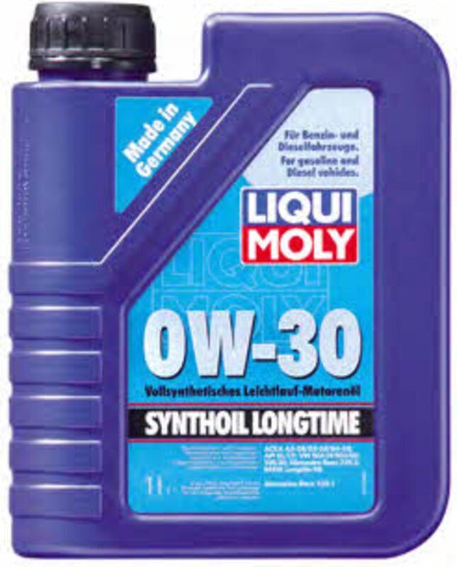 Моторное масло Liqui Moly Synthoil Longtime 0W-30, 1 л, 1 л - Фото 1 Моторное масло Liqui Moly Synthoil Longtime 0W-30, 1 л, 1 л - Фото 1