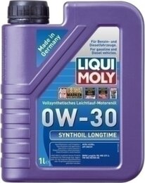 Моторное масло Liqui Moly Synthoil Longtime 0W-30, 1 л, 1 л - Фото 3