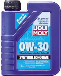 Моторное масло Liqui Moly Synthoil Longtime 0W-30, 1 л, 1 л - Фото 4