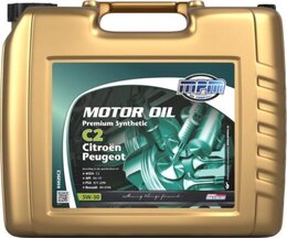 Синтетическое моторное масло MPM Motor Oil Premium Synthetic C2 Citroen/Peugeot 5W-30, 20 л, 20 л