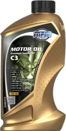 Синтетическое моторное масло MPM Motor Oil Premium Synthetic C3 5W-40, 1 л, 1 л