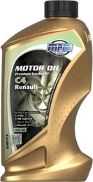 Синтетическое моторное масло MPM Motor Oil Premium Synthetic C4 Renault 5W-30, 1 л, 1 л