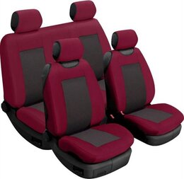 Авточехлы универсальные Comfort (комплект) гранат без подголовников Beltex 52510