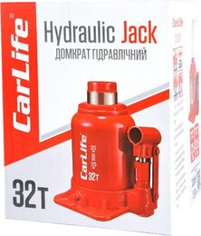 Домкрат бутылочный 32 т 225-325 мм гидравлический CARLIFE (BJ432S) CarLife BJ432S - Фото 2