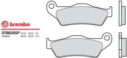 Гальмівна колодка (диск) 07BB2809 Brembo