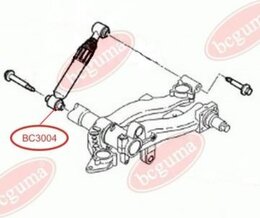 Втулка заднього амортизатора, нижня BCGuma BC3004