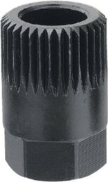 Головка для шківа генератору OEM номер VAG: 3400, 33 зуба VW-Audi, BMW, Ford, Mercedes Force 67402