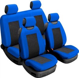 Авточехлы универсальные Comfort (комплект) синий без подголовников Beltex 52410
