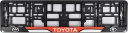 Рамка номера CarLife для Toyota черный пластик (NH191) CarLife NH191