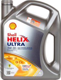 Моторное масло Shell Helix Ultra 5W-30, 4 л
