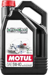Моторное масло Motul LPG-CNG 5w-40, 4 л