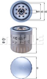Топливный фильтр Knecht KC63/1D
