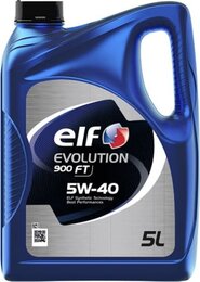 Моторное масло ELF Evolution 900 FT 5W-40, 5 л