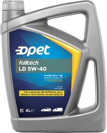 Олива моторна Opet FULLTECH LD 5W-40 (PLS, 4L) 601439148