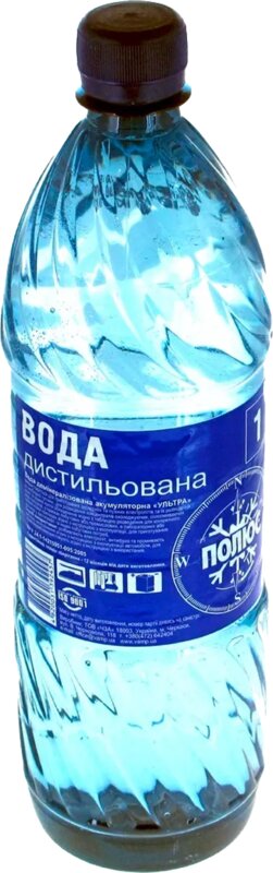 Вода дистиллированная Полюс, 1 л - Фото 1