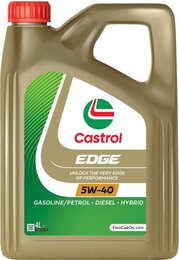Моторное масло Castrol Edge 5W-40, 4 л