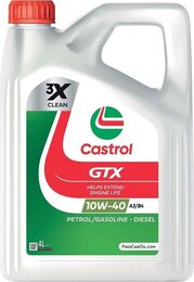 Моторное масло Castrol GTX Ultraclean 10W-40 A/B, 4 л