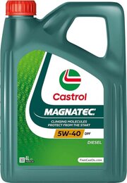 Моторное масло Castrol Magnatec Diesel 5W-40 DPF, 4 л