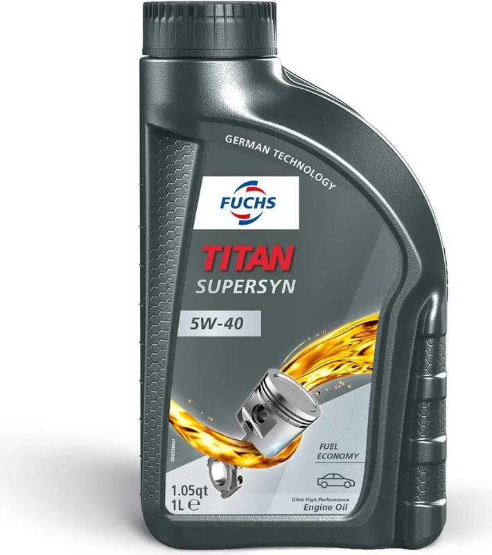 Моторна олива синтетична Fuchs Titan SuperSyn 5W-40, 1 л - Фото 1 Моторна олива синтетична Fuchs Titan SuperSyn 5W-40, 1 л - Фото 1