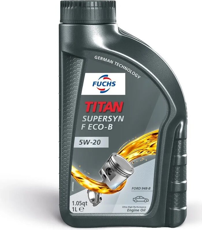 Олива моторна Fuchs TITAN SUPERSYN F ECO-B 5W20, 1л  - Фото 1