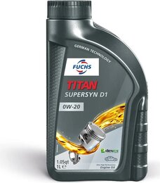 Олива моторна Fuchs TITAN SUPERSYN D1 0W-20, 1л