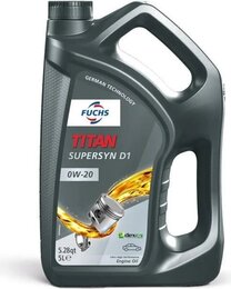Олива моторна Fuchs TITAN SUPERSYN D1 0W-20, 5л