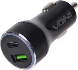 Автомобільний зарядний пристрій VOIN 45W, 12/24V Vitol C-45205Q - Фото 2
