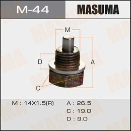 Пробка сливная поддона (с шайбой 14x1.5mm) Mazda () MASUMA M44