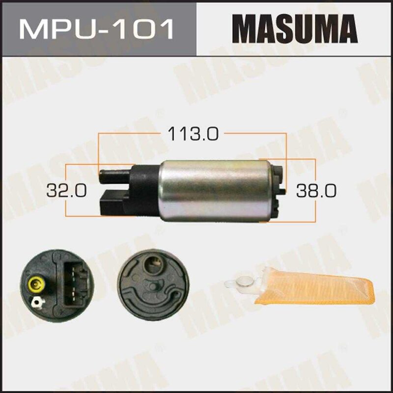 Бензонасос электрический (+сеточка) Toyota () MASUMA MPU101 - Фото 1