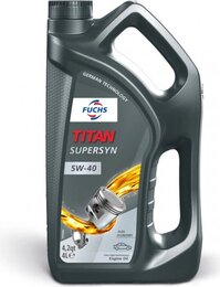 Моторна олива синтетична Fuchs Titan SuperSyn 5W-40, 4 л