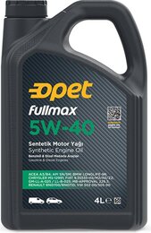 олива моторна Opet FullMax 5W-40, 4 л. 601214813
